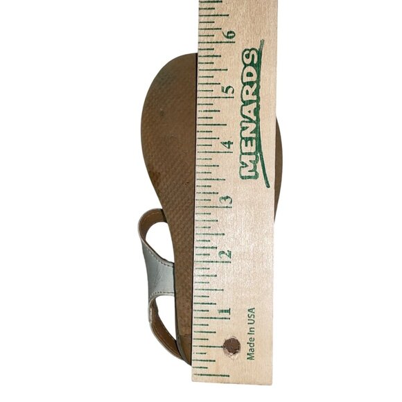 Vintage Dyna Kids Toddler Girls Sandals 6? Used White *Some Wear - Picture 11 of 16